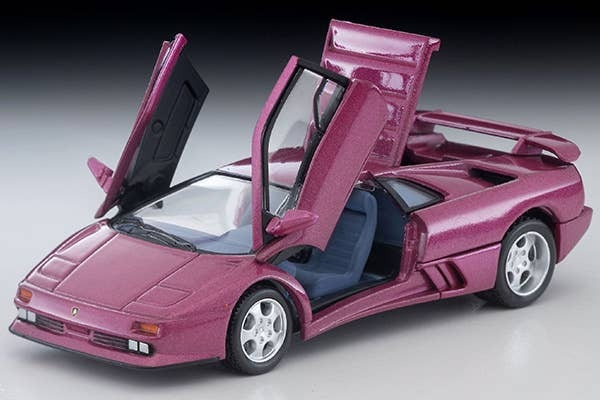 LV-N Lamborghini Diablo SE30 (Purple) Tomytec Auto a Escala Diecast - Imagen 7