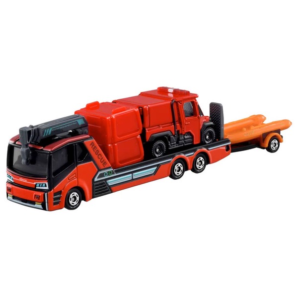 No.132 Morita Small Off-Road Fire Engine Red Ladybug & Transport Vehicle Takara Tomy Auto a Escala Diecast - Imagen 2