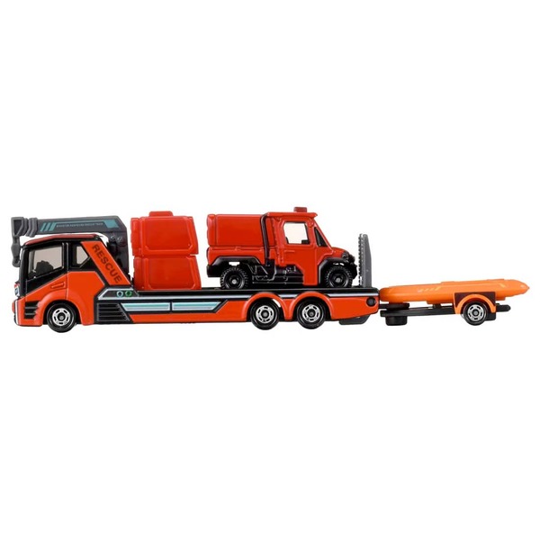 No.132 Morita Small Off-Road Fire Engine Red Ladybug & Transport Vehicle Takara Tomy Auto a Escala Diecast - Imagen 4