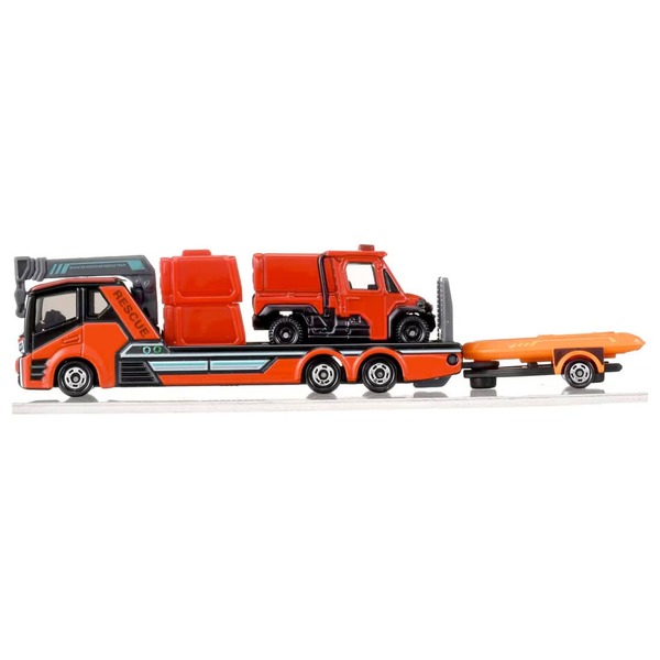 No.132 Morita Small Off-Road Fire Engine Red Ladybug & Transport Vehicle Takara Tomy Auto a Escala Diecast - Imagen 5