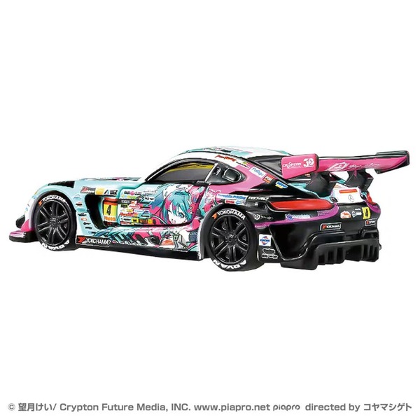 Good Smile Hatsune Miku AMG 2025 Ver. Takara Tomy Auto a Escala Diecast - Imagen 3