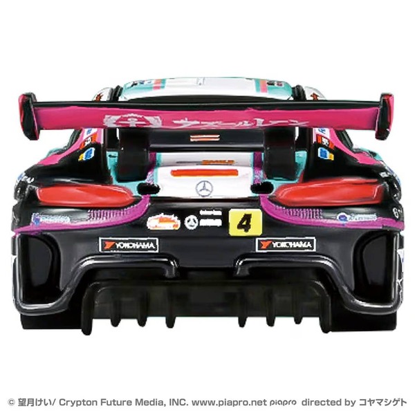 Good Smile Hatsune Miku AMG 2025 Ver. Takara Tomy Auto a Escala Diecast - Imagen 4