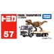 057 Fossil Transport Vehicle Takara Tomy Auto a Escala Diecast miniatura 6