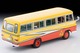 LV-N60b Nissan Civilian Kindergarten Bus (Yellow/Red) Tomytec Auto a Escala Diecast miniatura 2