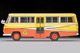 LV-N60b Nissan Civilian Kindergarten Bus (Yellow/Red) Tomytec Auto a Escala Diecast miniatura 3