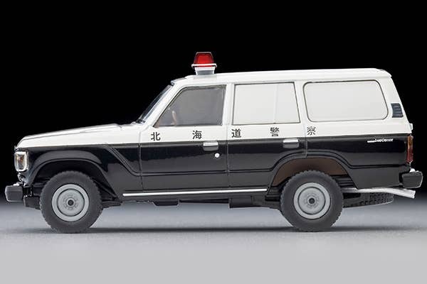 LV-N371a Toyota Land Cruiser 60 Patrol Car (Hokkaido Police) Tomytec Auto a Escala Diecast - Imagen 3