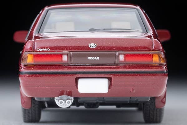 LV-N319d Nissan Cefiro Town Ride N (Wine Red) 1991 Tomytec Auto a Escala Diecast - Imagen 6