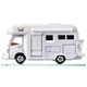 024 Campervan Takara Tomy Auto a Escala Diecast miniatura 4