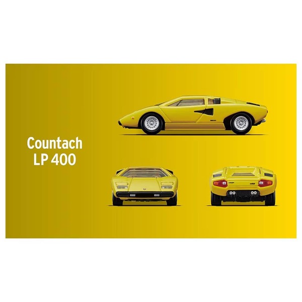 Lamborghini 3 MODELS Collection Takara Tomy Auto a Escala Diecast - Imagen 2