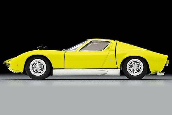 LV Lamborghini Miura S (Yellow Green) Takara Tomy Auto a Escala Diecast - Imagen 4