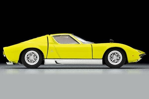 LV Lamborghini Miura S (Yellow Green) Takara Tomy Auto a Escala Diecast - Imagen 5