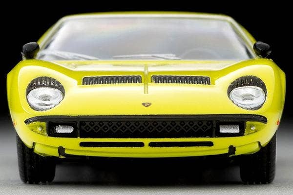 LV Lamborghini Miura S (Yellow Green) Takara Tomy Auto a Escala Diecast - Imagen 6