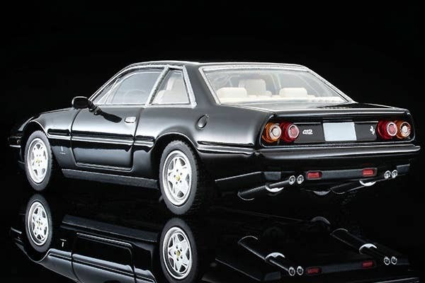 LV-NEO Ferrari 412 (Black) Tomytec Auto a Escala Diecast - Imagen 10