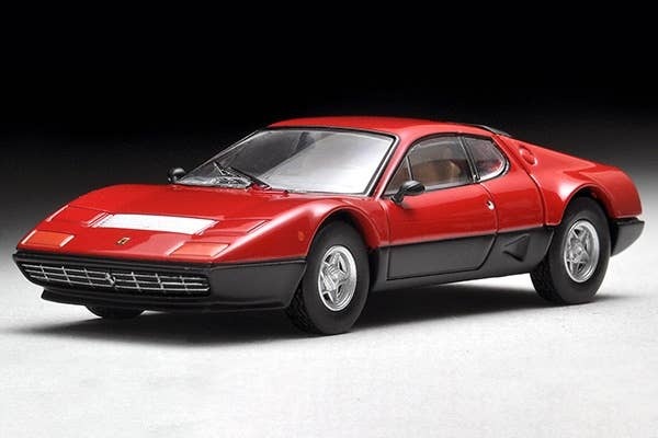LV-NEO Ferrari 512 BB (Red & Black) Tomytec Auto a Escala Diecast - Imagen 4