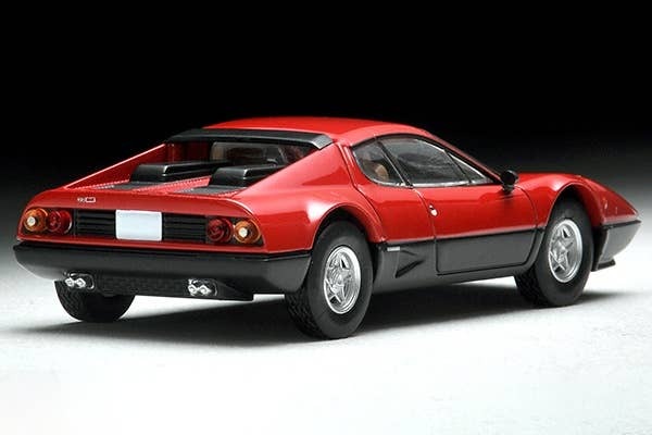 LV-NEO Ferrari 512 BB (Red & Black) Tomytec Auto a Escala Diecast - Imagen 5