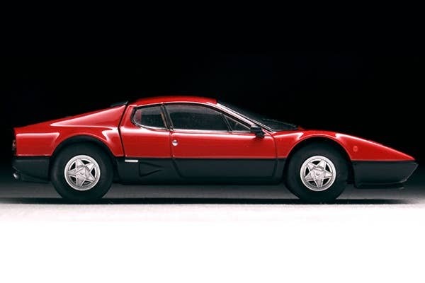LV-NEO Ferrari 512 BB (Red & Black) Tomytec Auto a Escala Diecast - Imagen 9