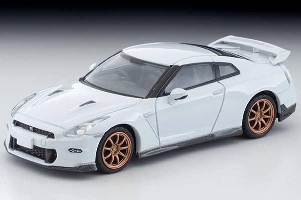 LV-N316c NISSAN GT-R Premium edition T-spec 2024 model (White) Tomytec Auto a Escala Diecast - Imagen 11
