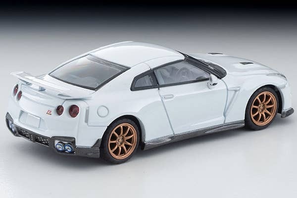 LV-N316c NISSAN GT-R Premium edition T-spec 2024 model (White) Tomytec Auto a Escala Diecast - Imagen 12