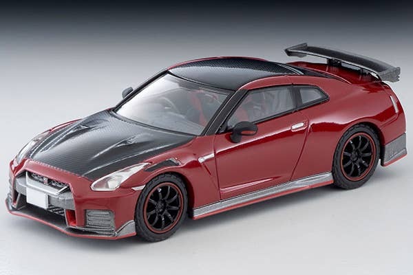 LV-N254e NISSAN GT-R NISMO Special edition 2022 (Red) Tomytec Auto a Escala Diecast - Imagen 2