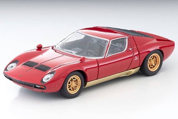 LV Lamborghini Miura SV (Red) Tomytec Auto a Escala Diecast - Imagen 2