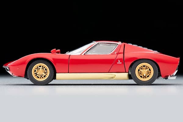 LV Lamborghini Miura SV (Red) Tomytec Auto a Escala Diecast - Imagen 4