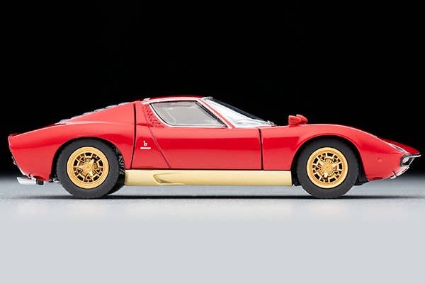 LV Lamborghini Miura SV (Red) Tomytec Auto a Escala Diecast - Imagen 5