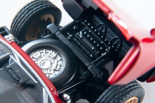 LV Lamborghini Miura SV (Red) Tomytec Auto a Escala Diecast - Imagen 9