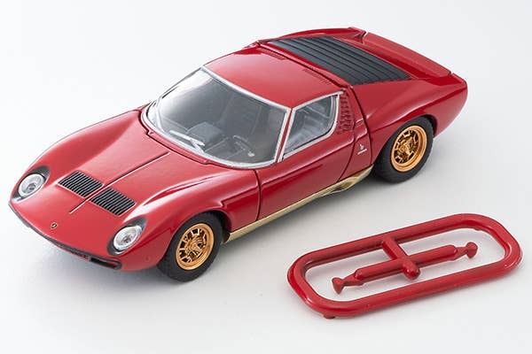 LV Lamborghini Miura SV (Red) Tomytec Auto a Escala Diecast - Imagen 11