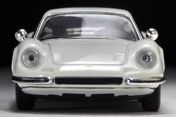 TLV Dino 246GT (White) Tomytec Auto a Escala Diecast - Imagen 4