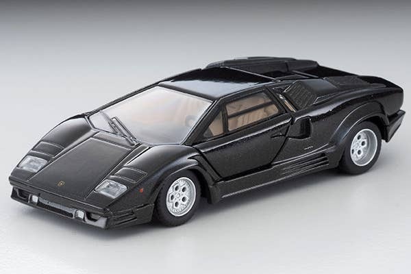 LV-N Lamborghini Countach 25th Anniversary (Black) Tomytec Auto a Escala Diecast - Imagen 11