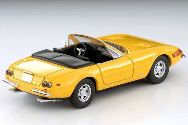 LV Ferrari 365 GTS4 (Yellow) Tomytec Auto a Escala Diecast - Imagen 3