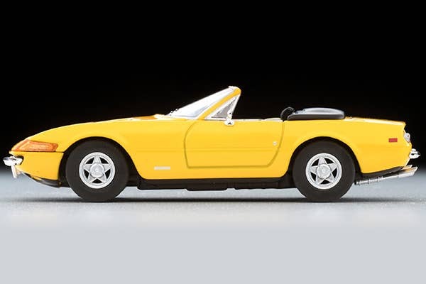 LV Ferrari 365 GTS4 (Yellow) Tomytec Auto a Escala Diecast - Imagen 4