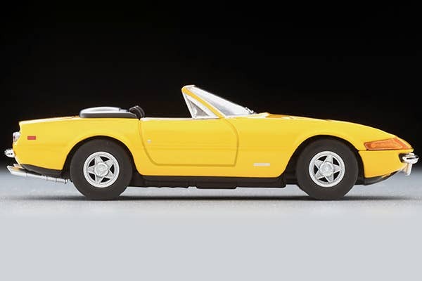 LV Ferrari 365 GTS4 (Yellow) Tomytec Auto a Escala Diecast - Imagen 5