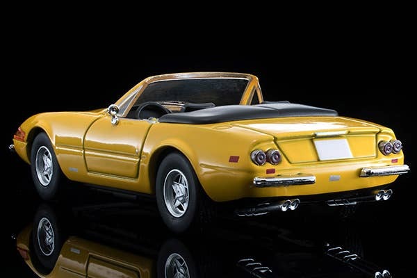 LV Ferrari 365 GTS4 (Yellow) Tomytec Auto a Escala Diecast - Imagen 11