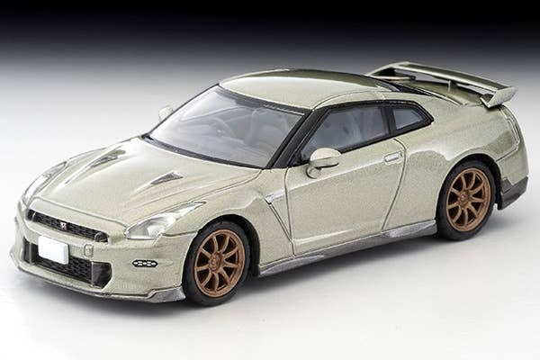 LV-N316a NISSAN GT-R Premium Edition T-spec 2024 (Millennium Jade) Tomytec Auto a Escala Diecast - Imagen 2