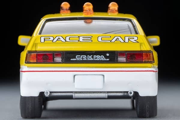 LV-N318b Honda Ballard Sports CR-X MUGEN CR-X PRO Suzuka Circuit Pace Car (Yellow/White) Tomytec Auto a Escala Diecast - Imagen 7