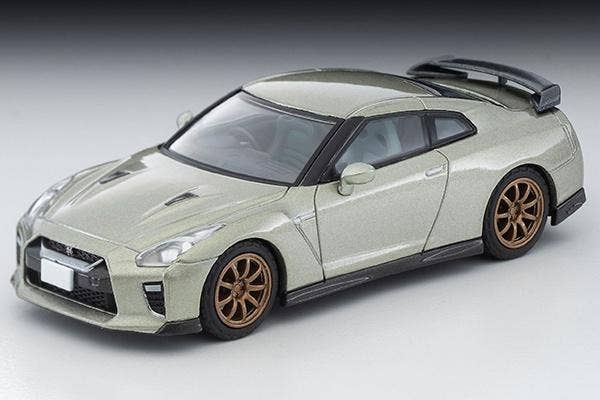 LV-N266a NISSAN GT-R Premium Edition T-spec (Millennium Jade) Tomytec Auto a Escala Diecast - Imagen 2