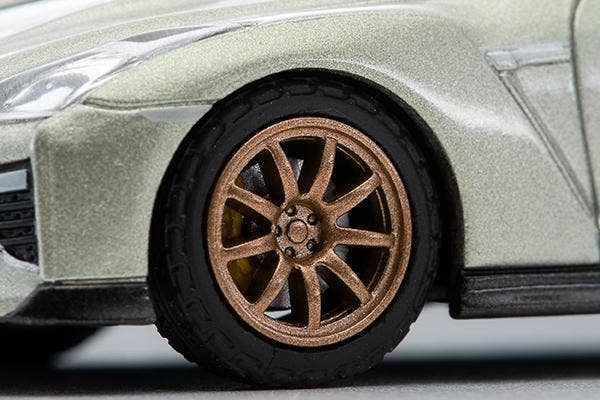 LV-N266a NISSAN GT-R Premium Edition T-spec (Millennium Jade) Tomytec Auto a Escala Diecast - Imagen 8