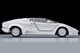 LV-N Lamborghini Countach 25th Anniversary (Silver) Tomytec Auto a Escala Diecast miniatura 5
