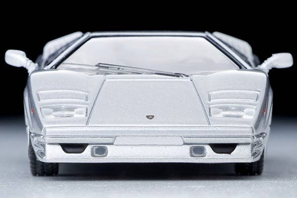 LV-N Lamborghini Countach 25th Anniversary (Silver) Tomytec Auto a Escala Diecast - Imagen 6
