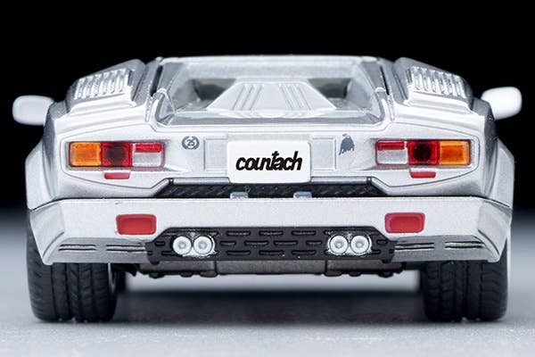 LV-N Lamborghini Countach 25th Anniversary (Silver) Tomytec Auto a Escala Diecast - Imagen 7