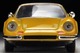 LV Dino 246 GTS (Yellow) Tomytec Auto a Escala Diecast miniatura 4