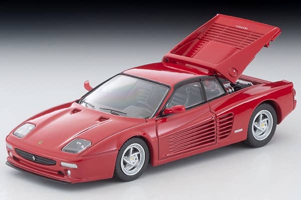 LV-N Ferrari F512 M (Red) Tomytec Auto a Escala Diecast - Imagen 8