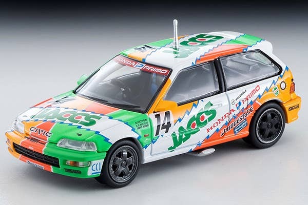 LV-N229b JACCS-CIVIC (1992 specification) Takara Tomy Auto a Escala Diecast - Imagen 2