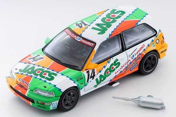 LV-N229b JACCS-CIVIC (1992 specification) Takara Tomy Auto a Escala Diecast - Imagen 11