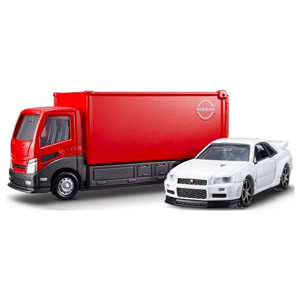 Tomica Transporter Nissan Skyline GT-R V. spec II Nur Takara Tomy Auto a Escala Diecast - Imagen 2