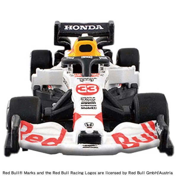 Red Bull Racing RB16B No.33 Thank you color Takara Tomy Auto a Escala Diecast - Imagen 7