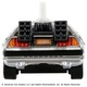 02 Back to the Future Time Machine (PART3) Takara Tomy Auto a Escala Diecast miniatura 4