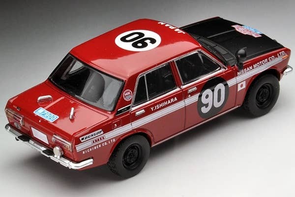 5000km to Glory Datsun Bluebird Tomytec Auto a Escala Diecast - Imagen 2
