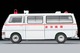 LV-N Big City 01 Nissan Caravan Ambulance (Shibuya Hospital) From Big City PARTIII Episode 7 Escape Runway Tomytec Auto a Escala Diecast miniatura 4